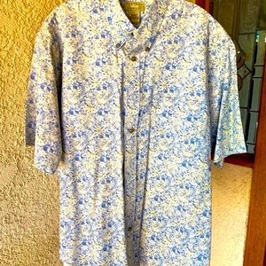 NATURAL ISSUE HAWAIIAN MENS SHIRT